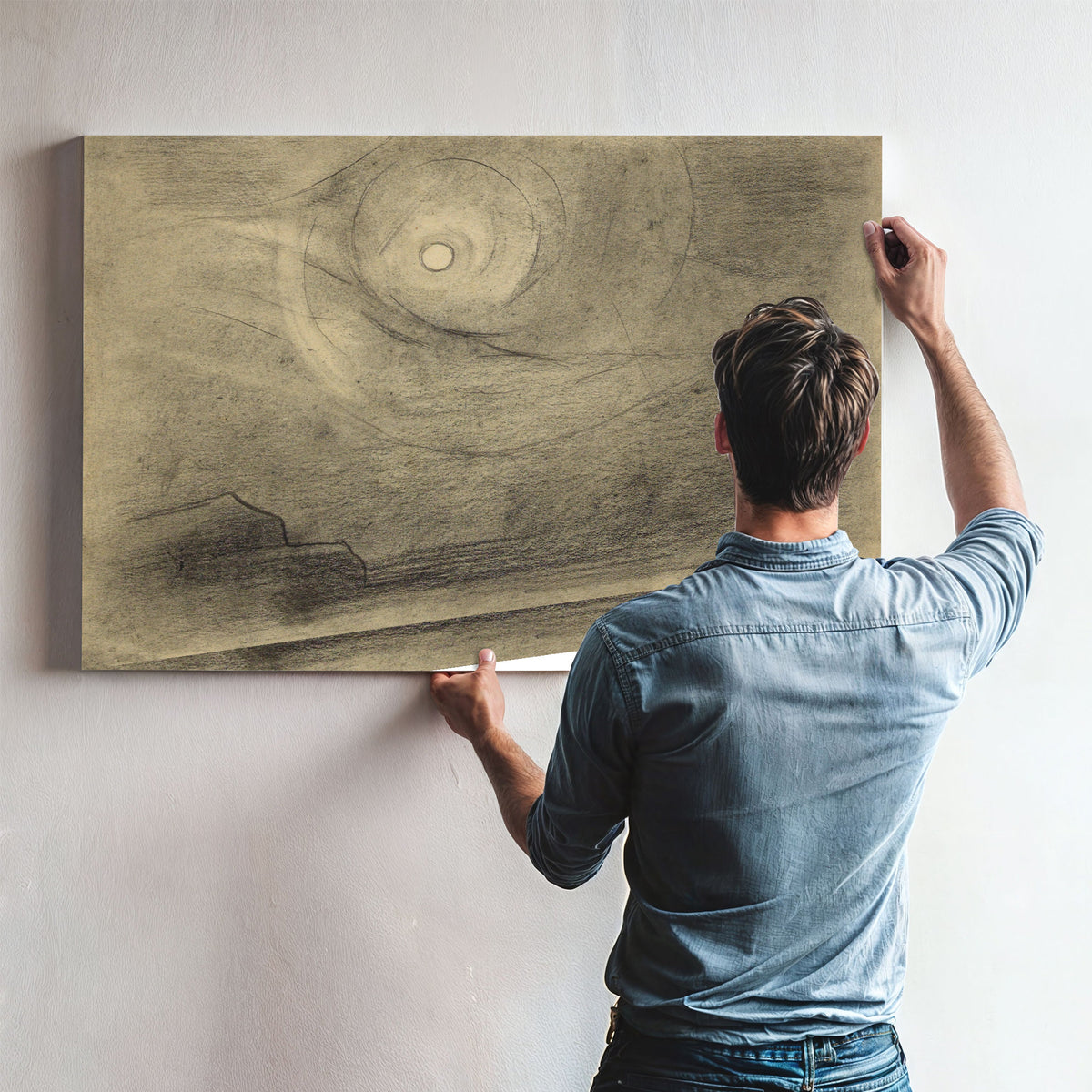 Ohne Titel Mond 1943 By Karl Wiener
