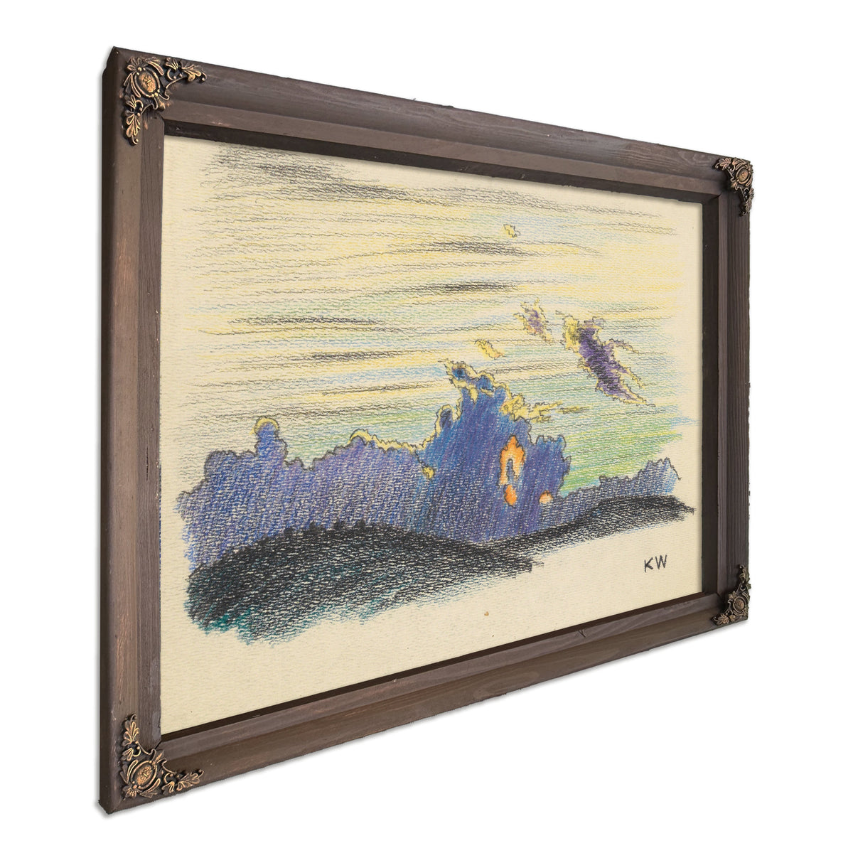 Ohne Titel Naturstudie 1924 By Karl Wiener