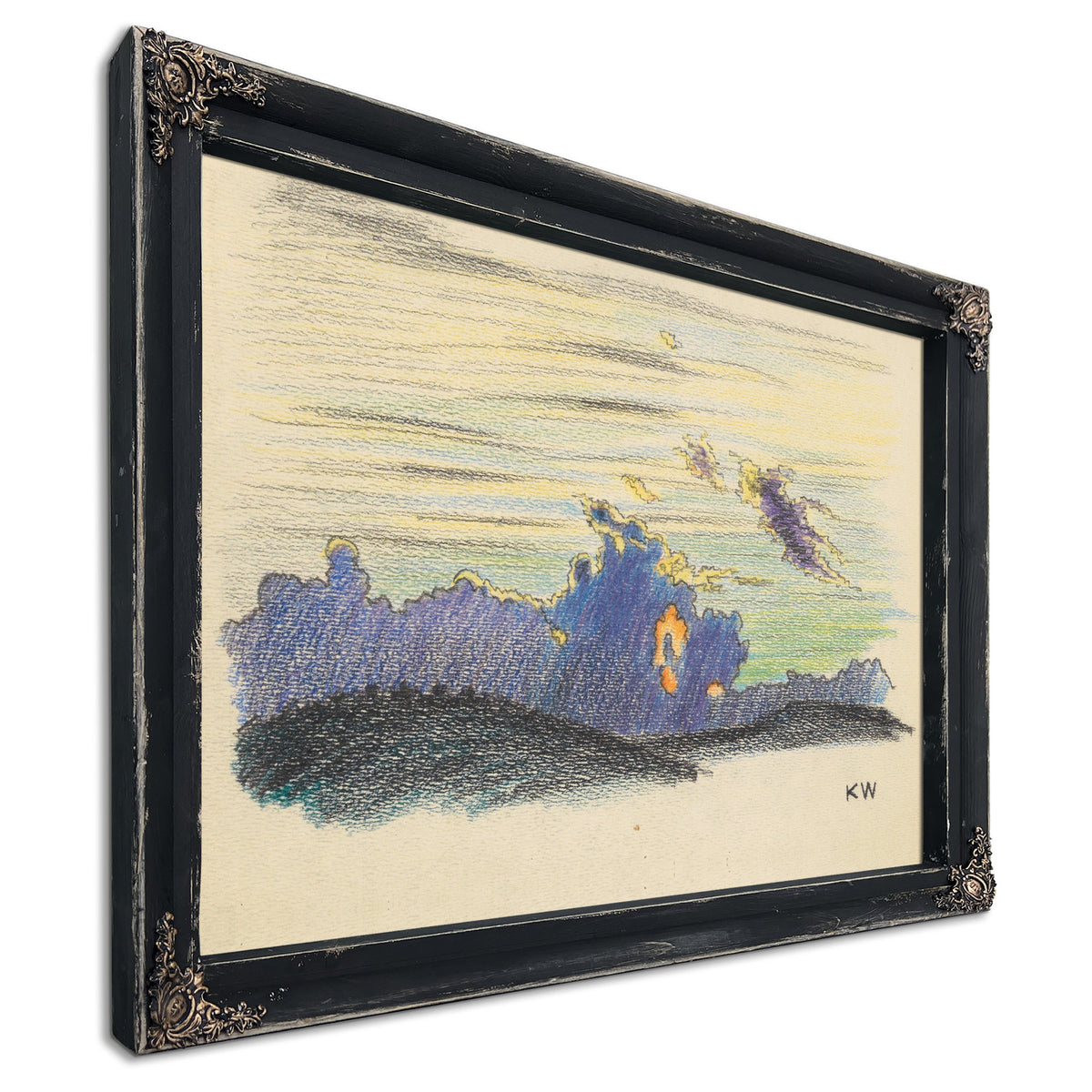 Ohne Titel Naturstudie 1924 By Karl Wiener