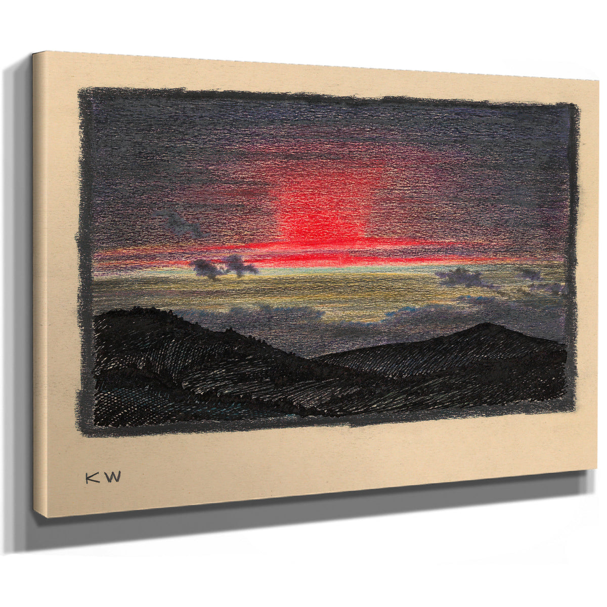 Ohne Titel Naturstudie Ii 1924 By Karl Wiener