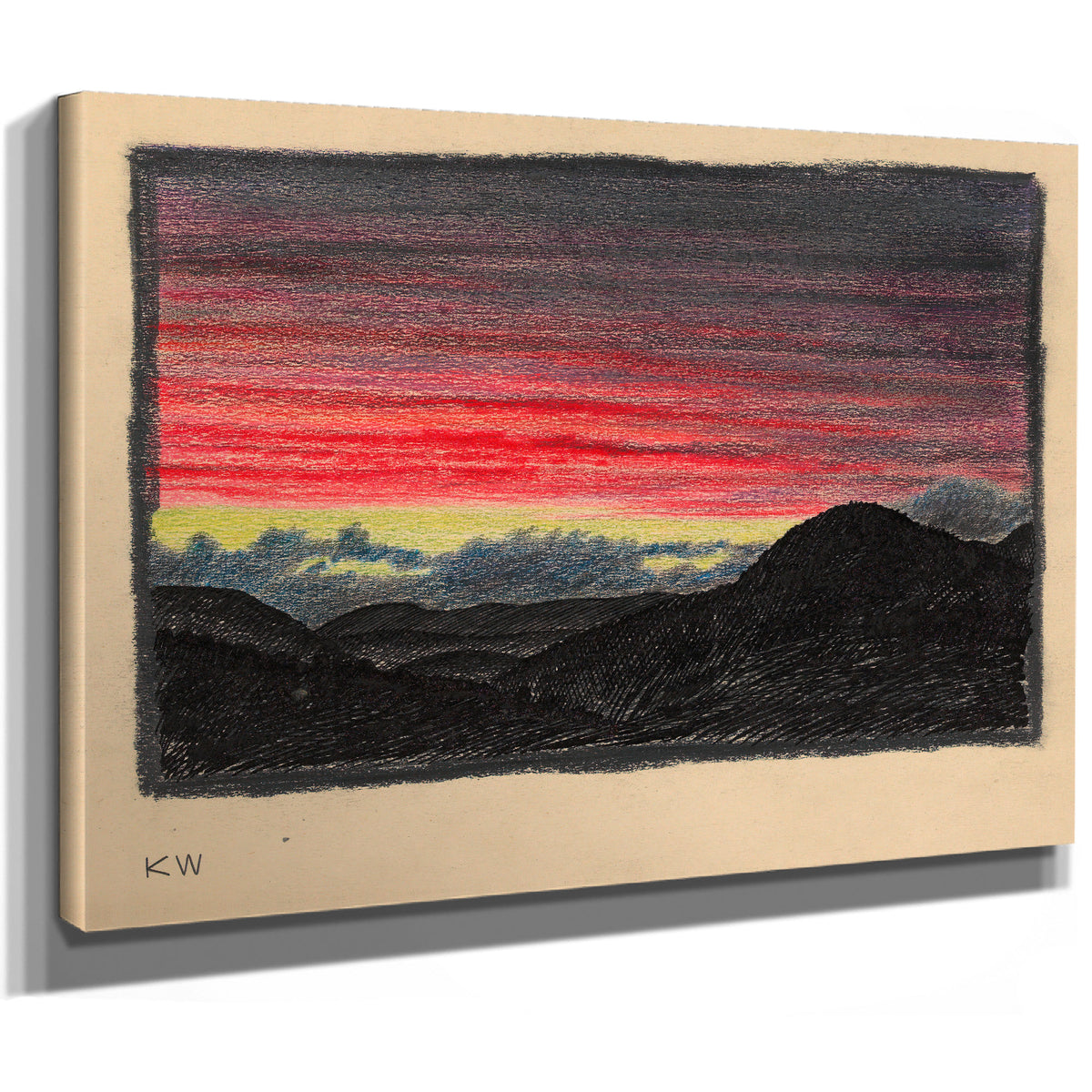 Ohne Titel Naturstudie Ii Around 1924 By Karl Wiener