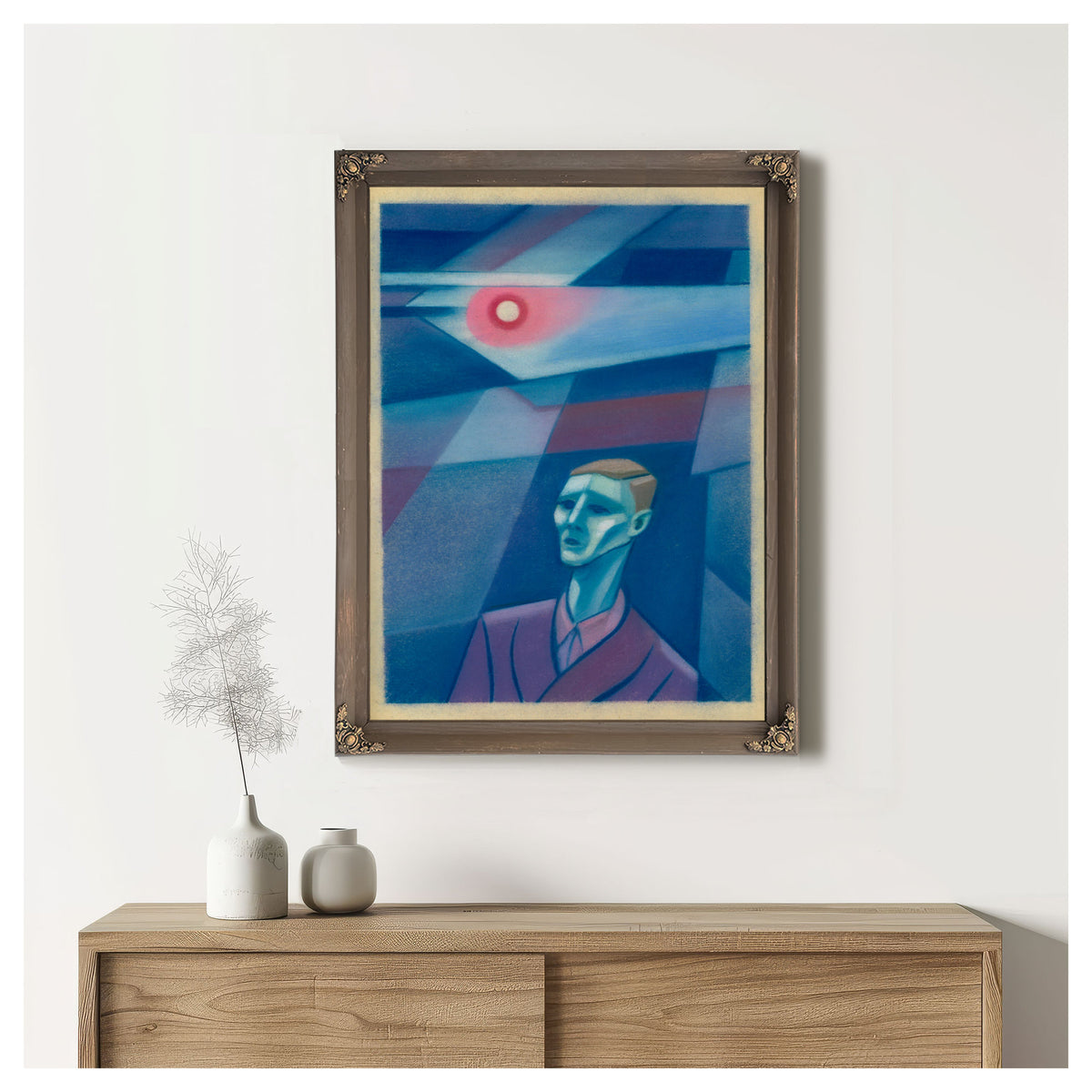 Untitled Portrat Around 1940 By Karl Wiener