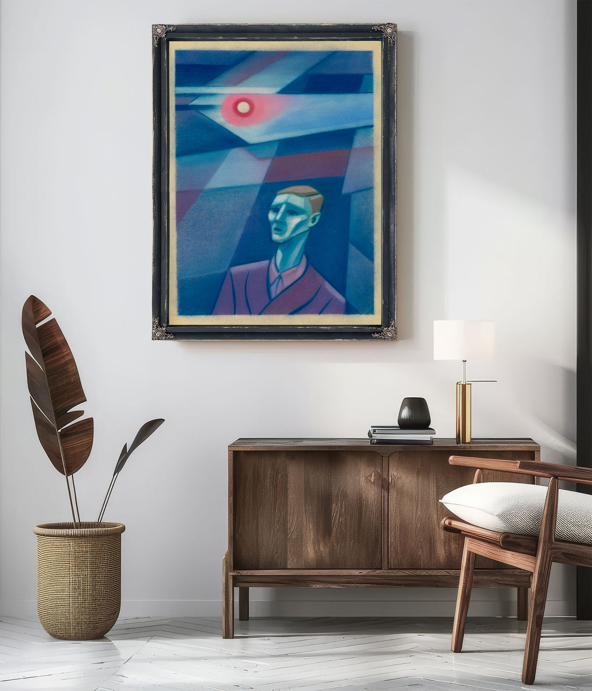 Untitled Portrat Around 1940 By Karl Wiener