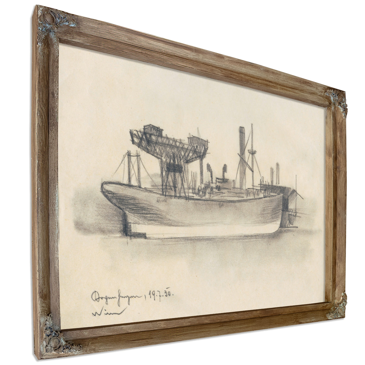 Ohne Titel Schiff Kopenhagen 2 By Karl Wiener
