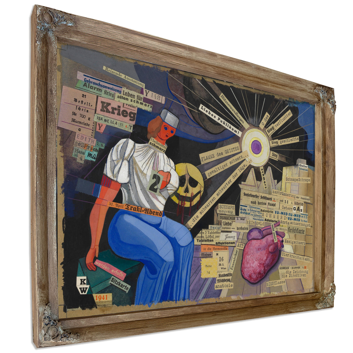 Ohne Titel Schmerz 1941 By Karl Wiener