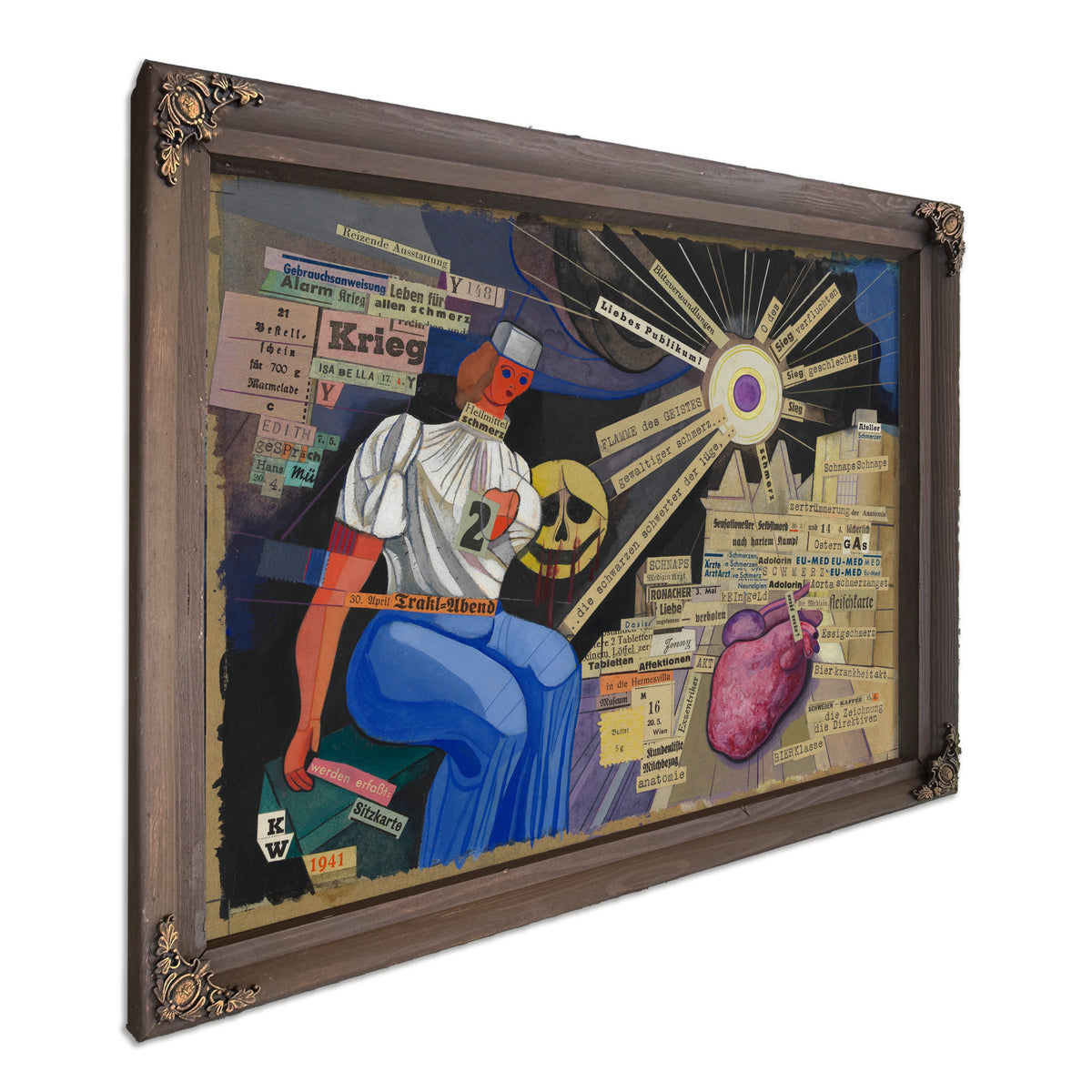 Ohne Titel Schmerz 1941 By Karl Wiener