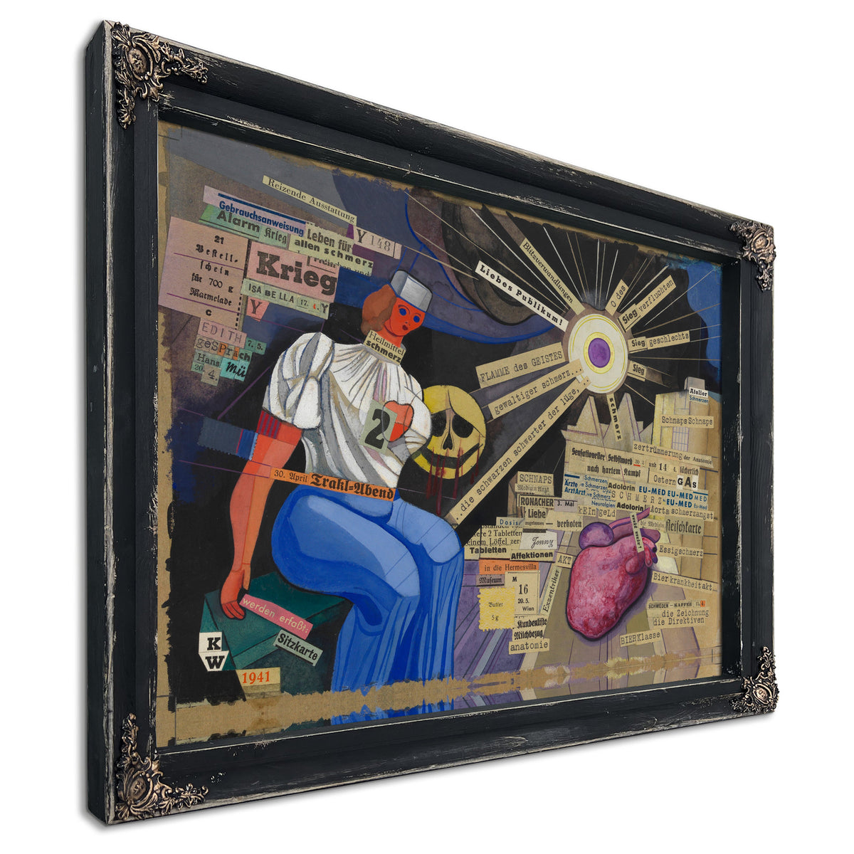 Ohne Titel Schmerz 1941 By Karl Wiener