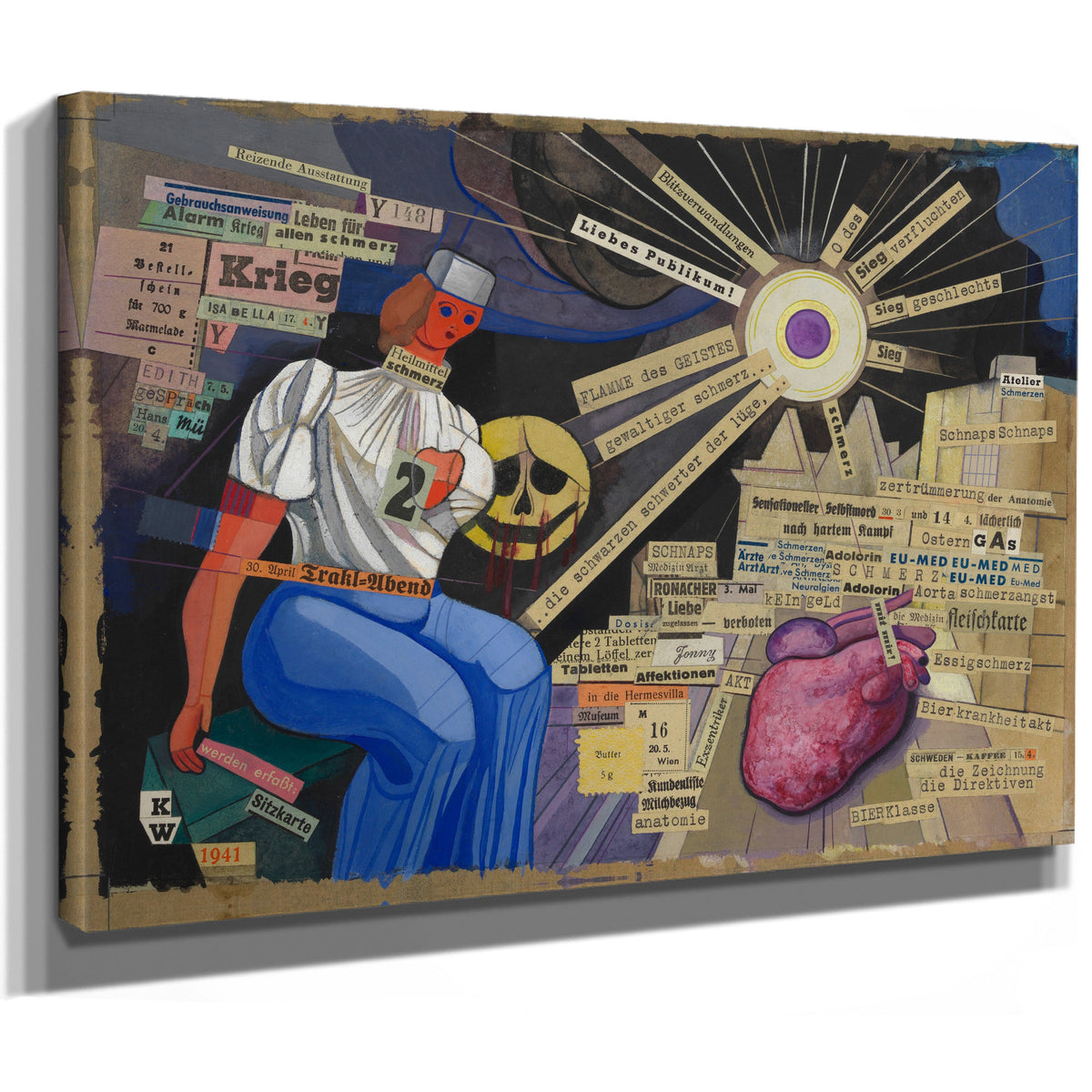 Ohne Titel Schmerz 1941 By Karl Wiener