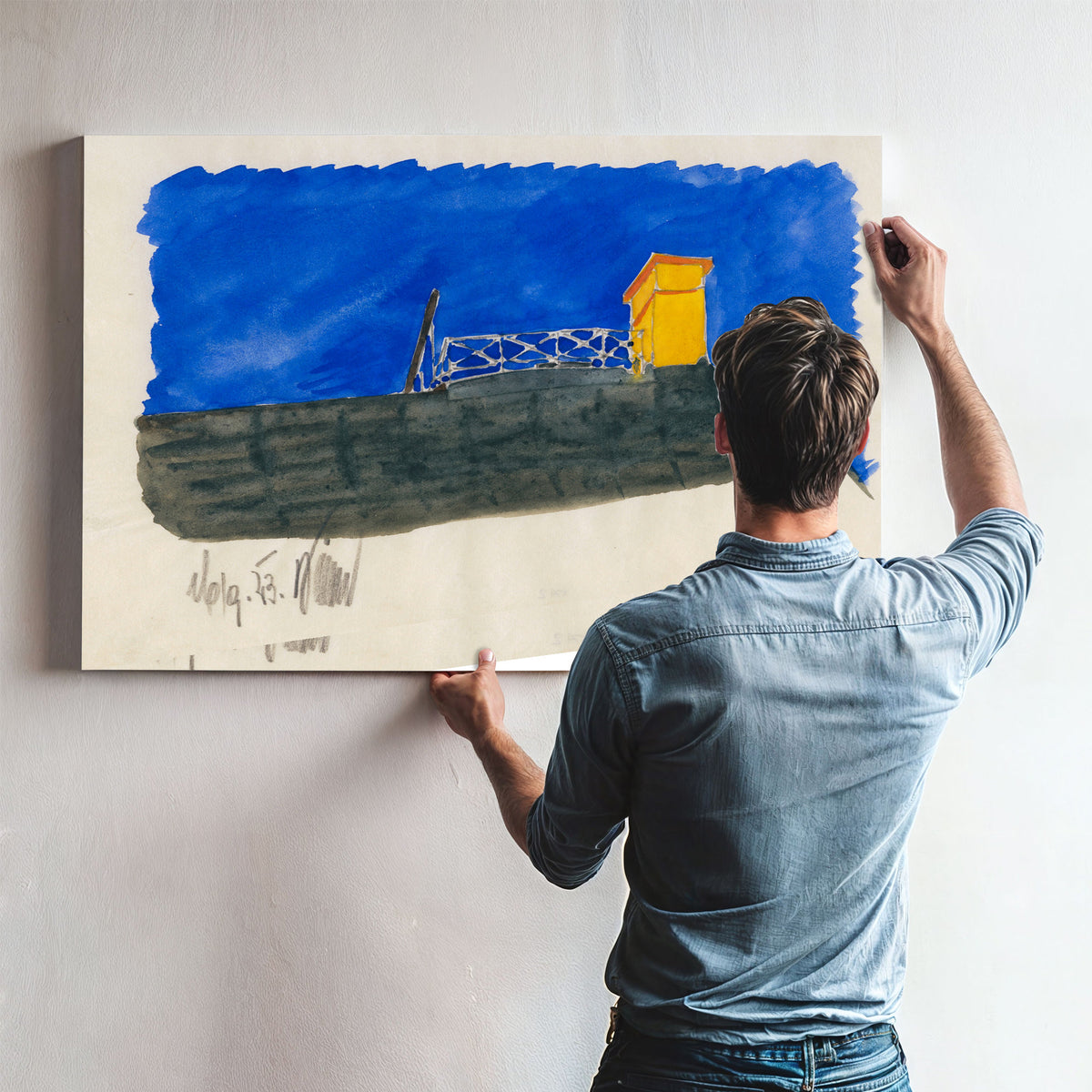 Ohne Titel Skizzen 10 Blatter I 1923 By Karl Wiener