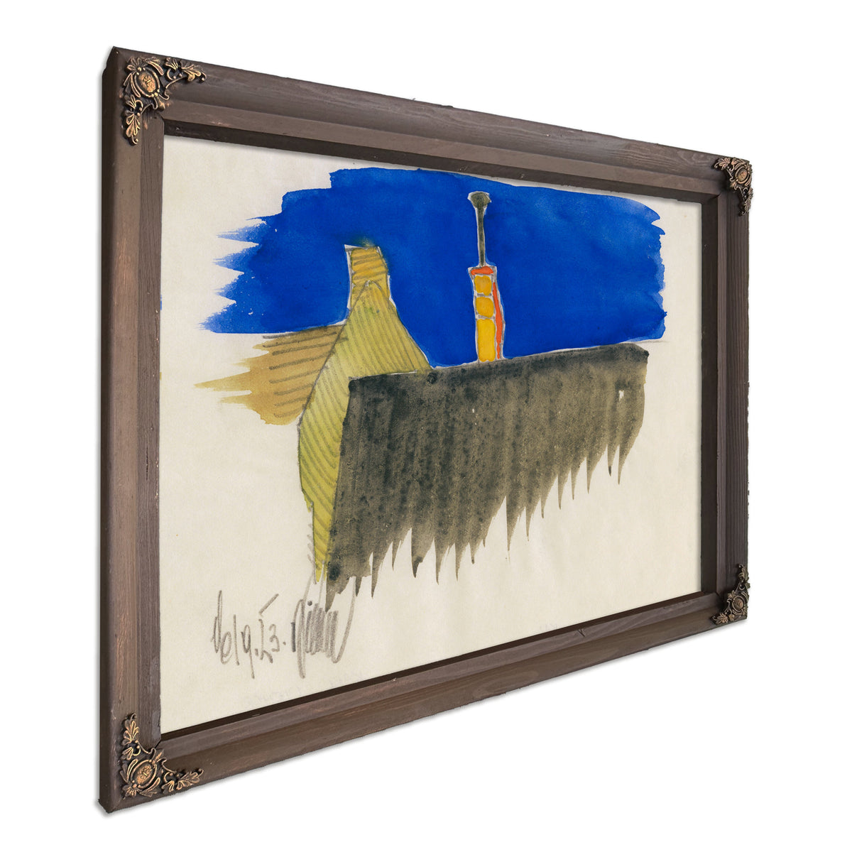 Ohne Titel Skizzen 10 Blatter Ii 1923 By Karl Wiener