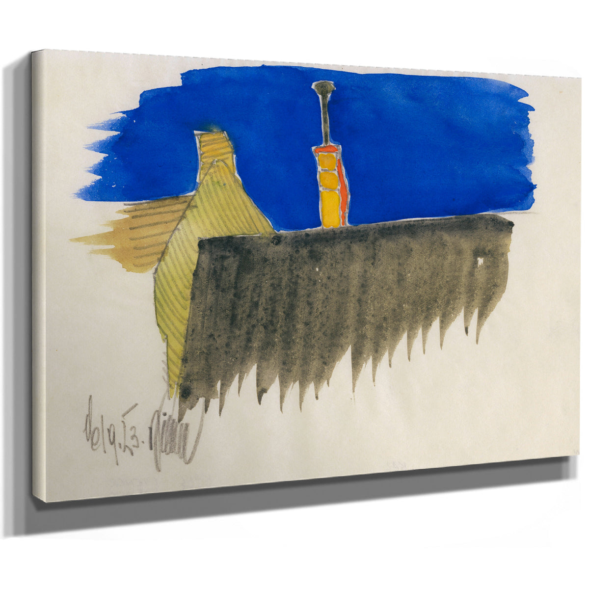 Ohne Titel Skizzen 10 Blatter Ii 1923 By Karl Wiener