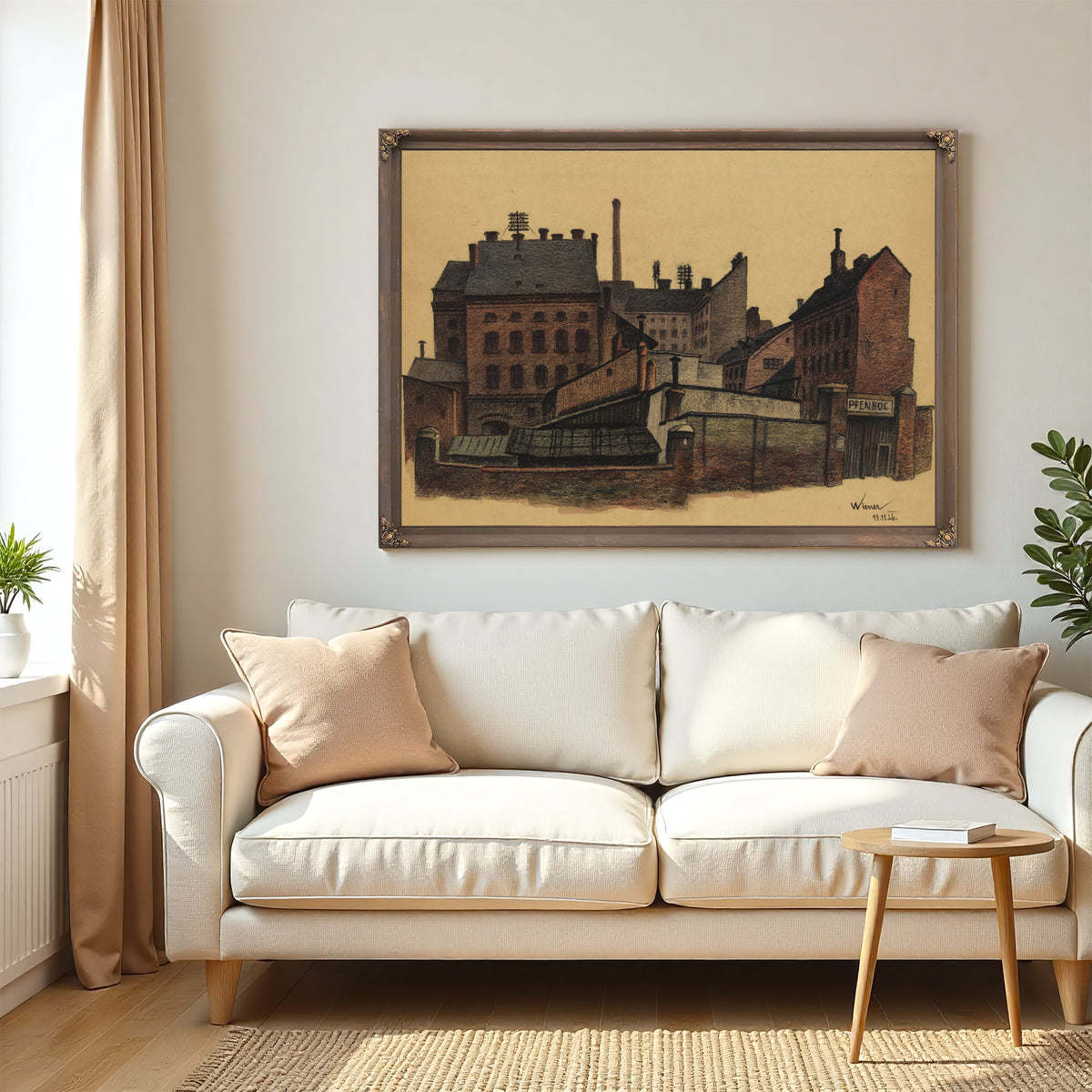 Ohne Titel Stadthauser Wien 1926 By Karl Wiener