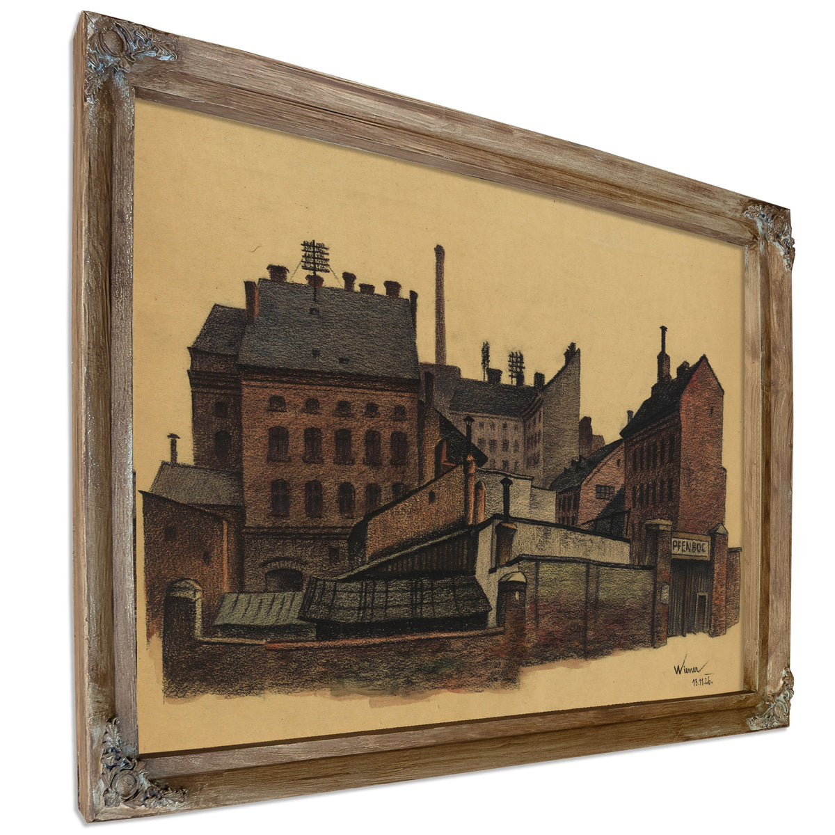 Ohne Titel Stadthauser Wien 1926 By Karl Wiener
