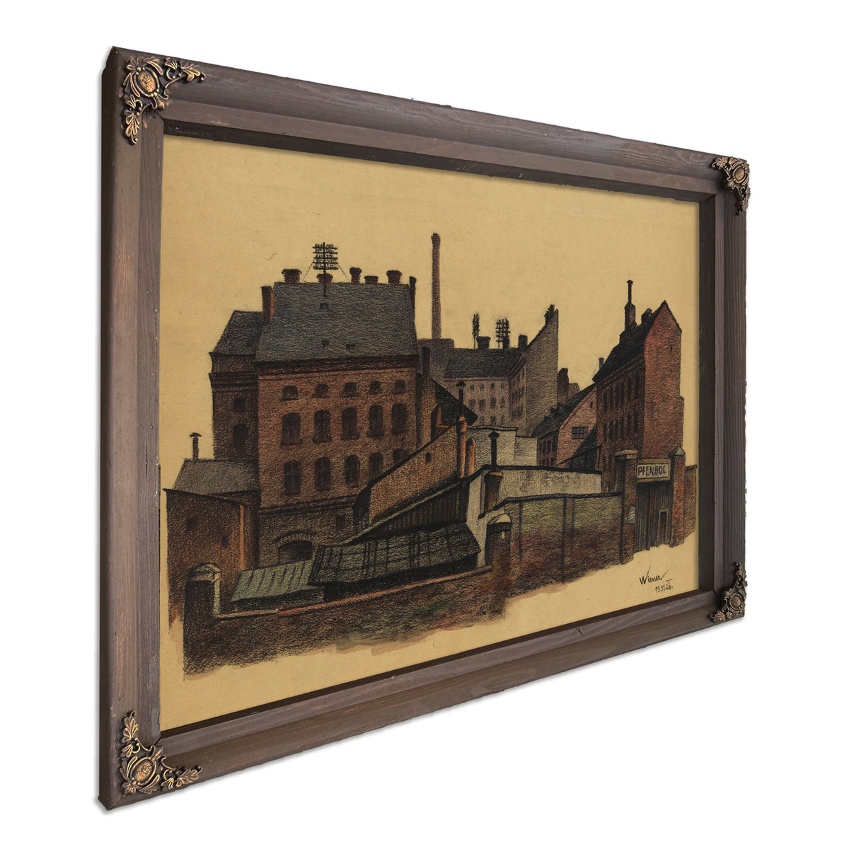 Ohne Titel Stadthauser Wien 1926 By Karl Wiener