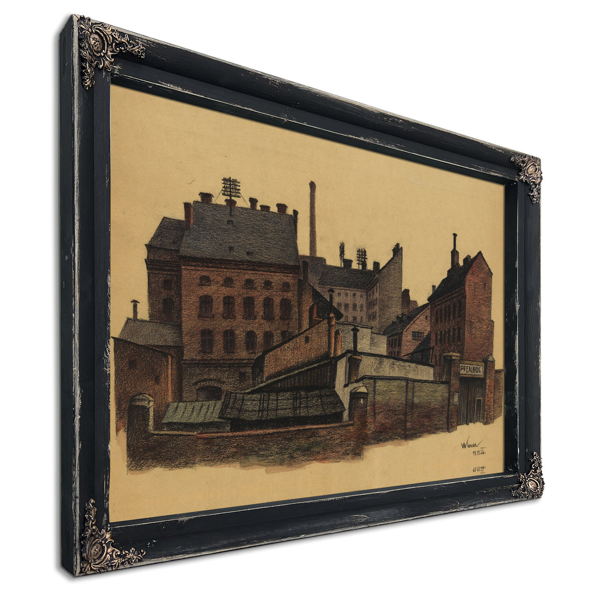Ohne Titel Stadthauser Wien 1926 By Karl Wiener