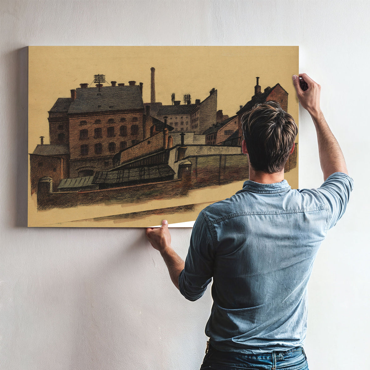Ohne Titel Stadthauser Wien 1926 By Karl Wiener
