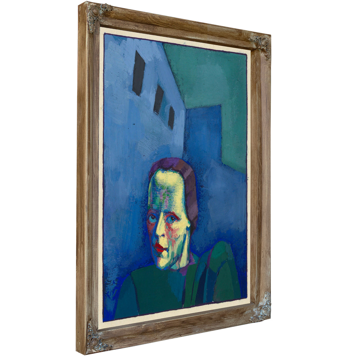 Untitled Weibliches Portrat 1943 By Karl Wiener