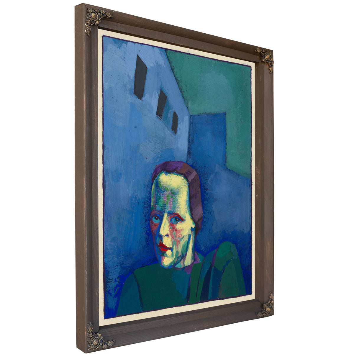 Untitled Weibliches Portrat 1943 By Karl Wiener