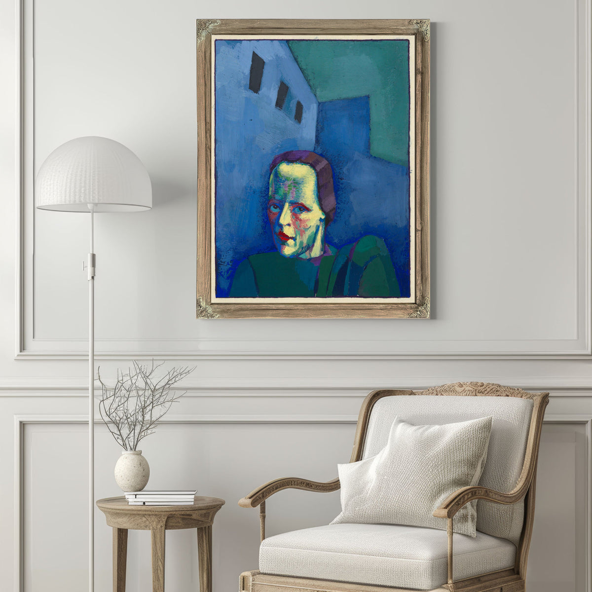 Untitled Weibliches Portrat 1943 By Karl Wiener
