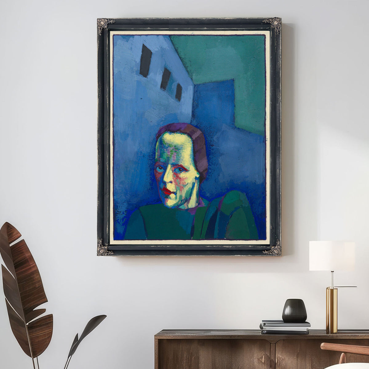 Untitled Weibliches Portrat 1943 By Karl Wiener