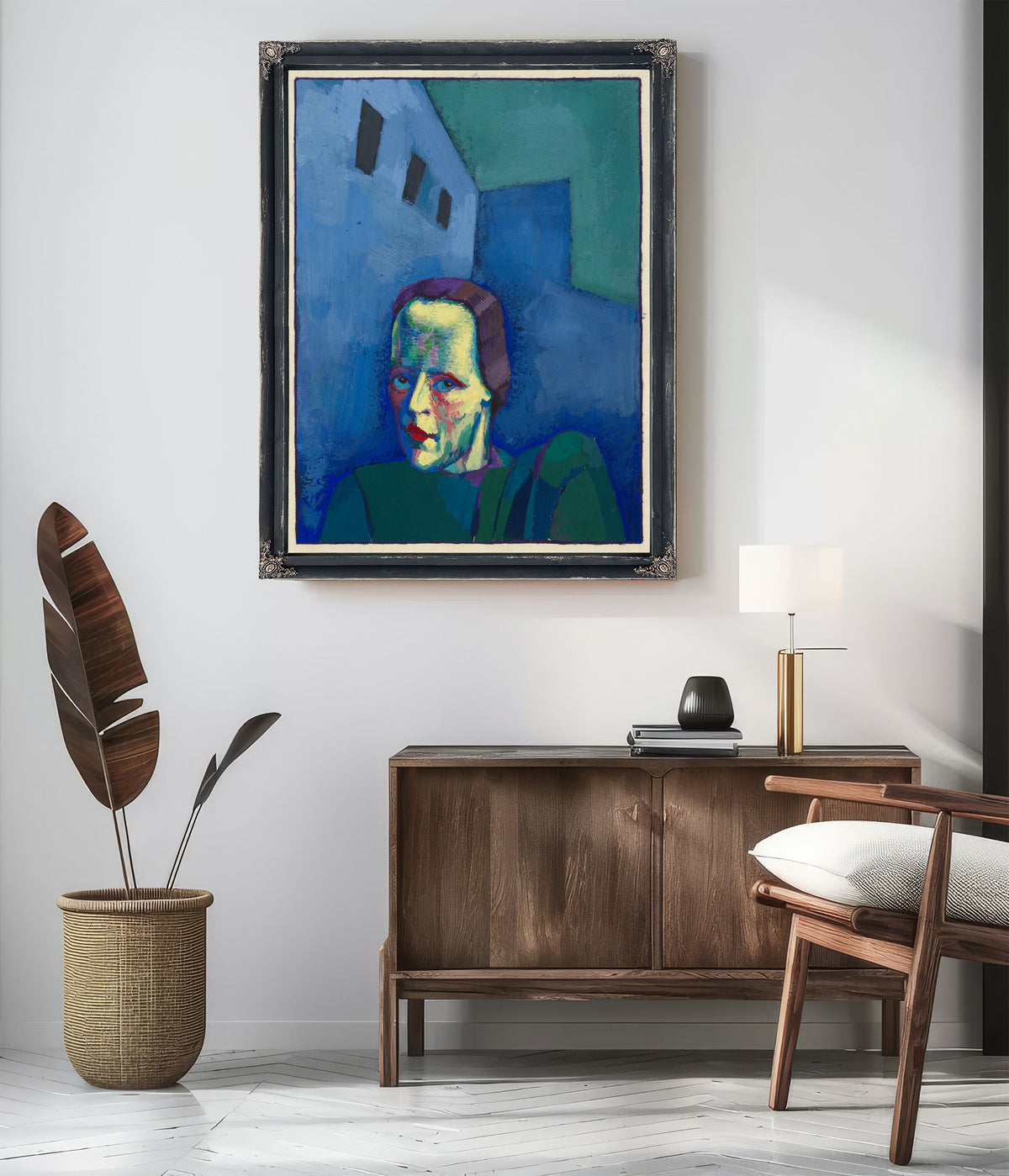 Untitled Weibliches Portrat 1943 By Karl Wiener