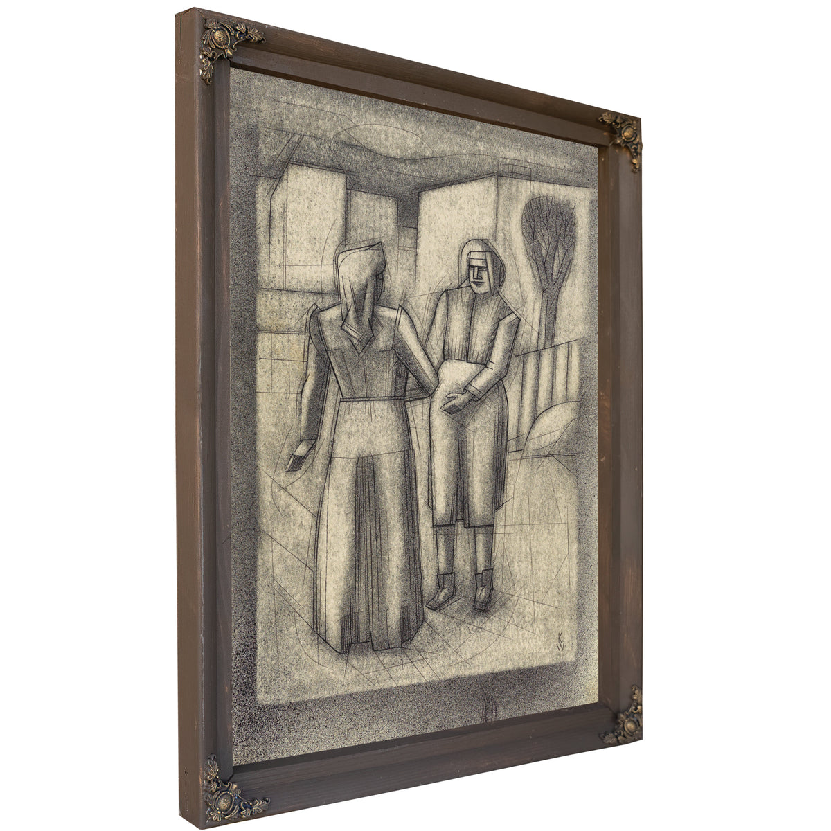 Untitled Zwei Frauen Around 1933 By Karl Wiener