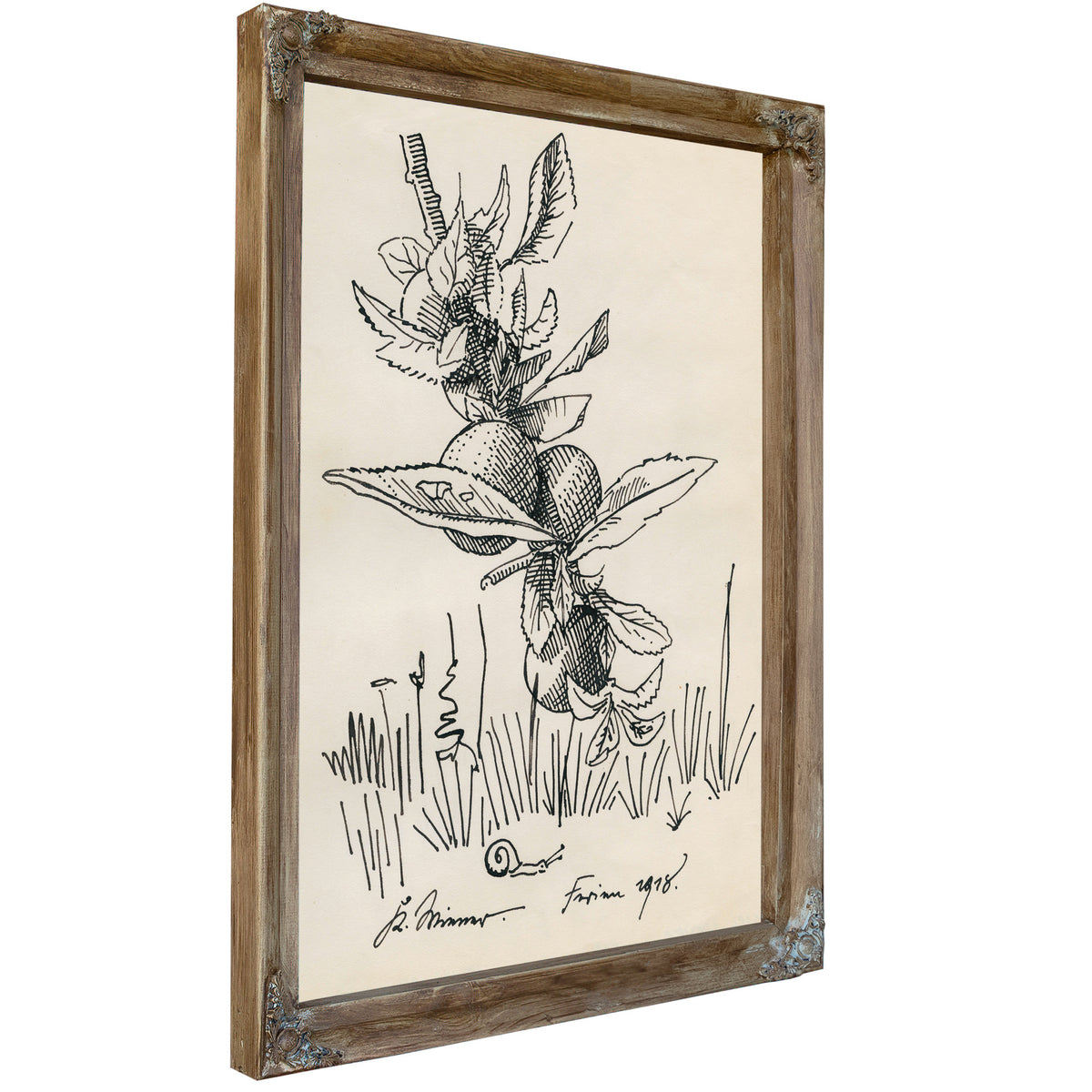 Untitled Zweig von Einem Obstbaum By Karl Wiener