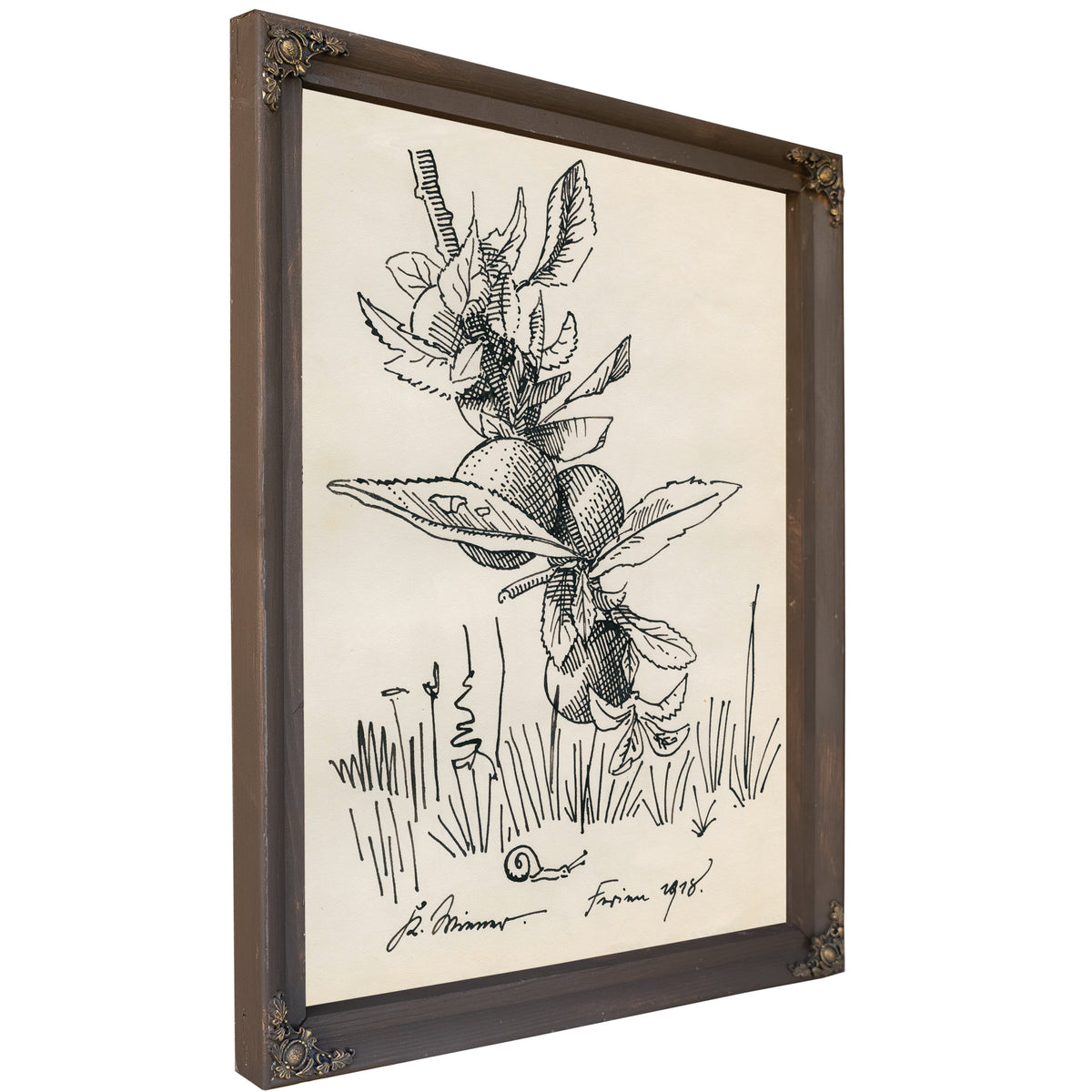 Untitled Zweig von Einem Obstbaum By Karl Wiener