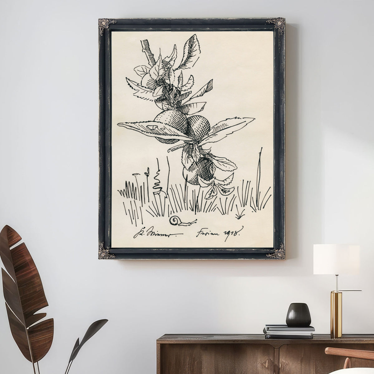 Untitled Zweig von Einem Obstbaum By Karl Wiener