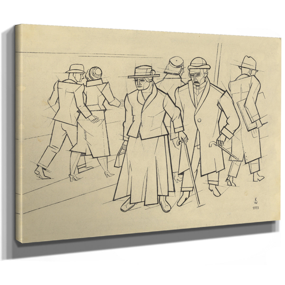 Passanten By Karl Wiener