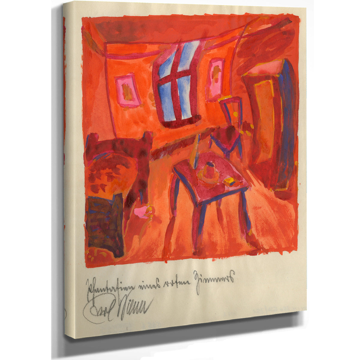 Phantasien Eines Roten Zimmers Around By Karl Wiener