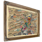 Political Collage 1938 By Karl Wiener