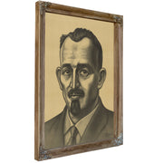 Portrait Eines Mannes By Karl Wiener