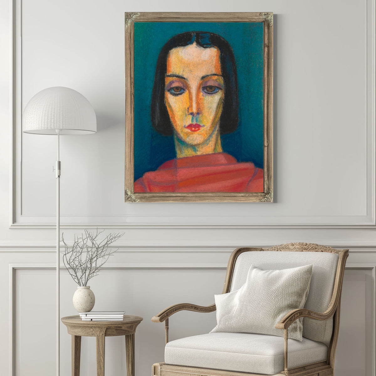 Portrat Einer Dame Ca 1939 By Karl Wiener
