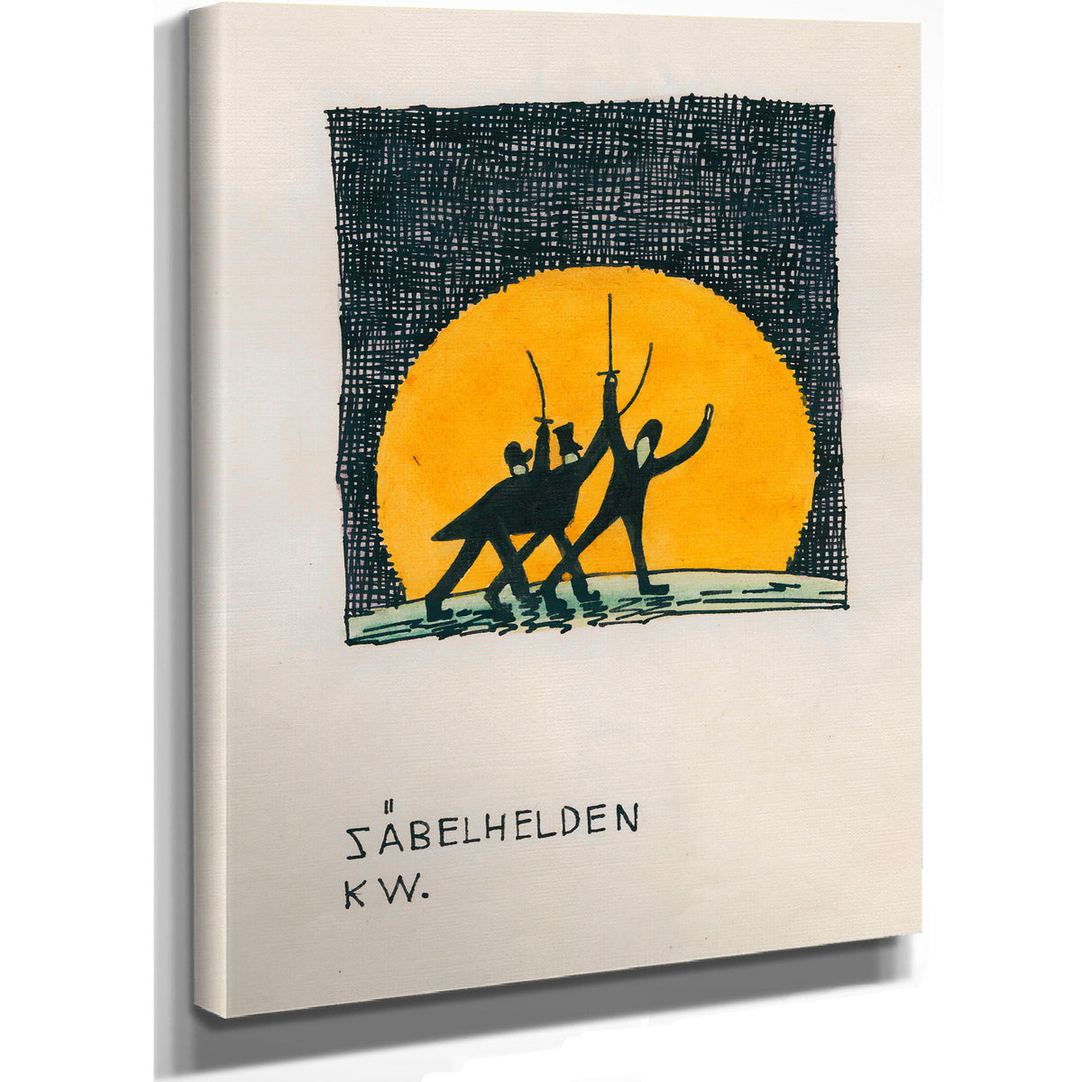 Sabelhelden Around 1921 By Karl Wiener