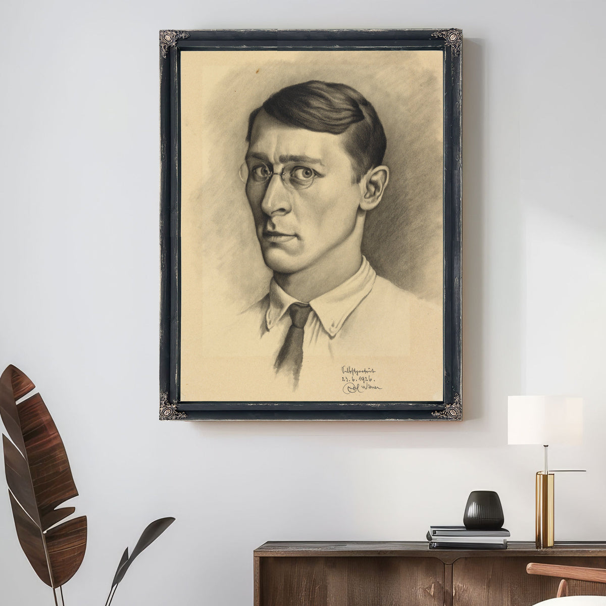 Selbstportrait By Karl Wiener