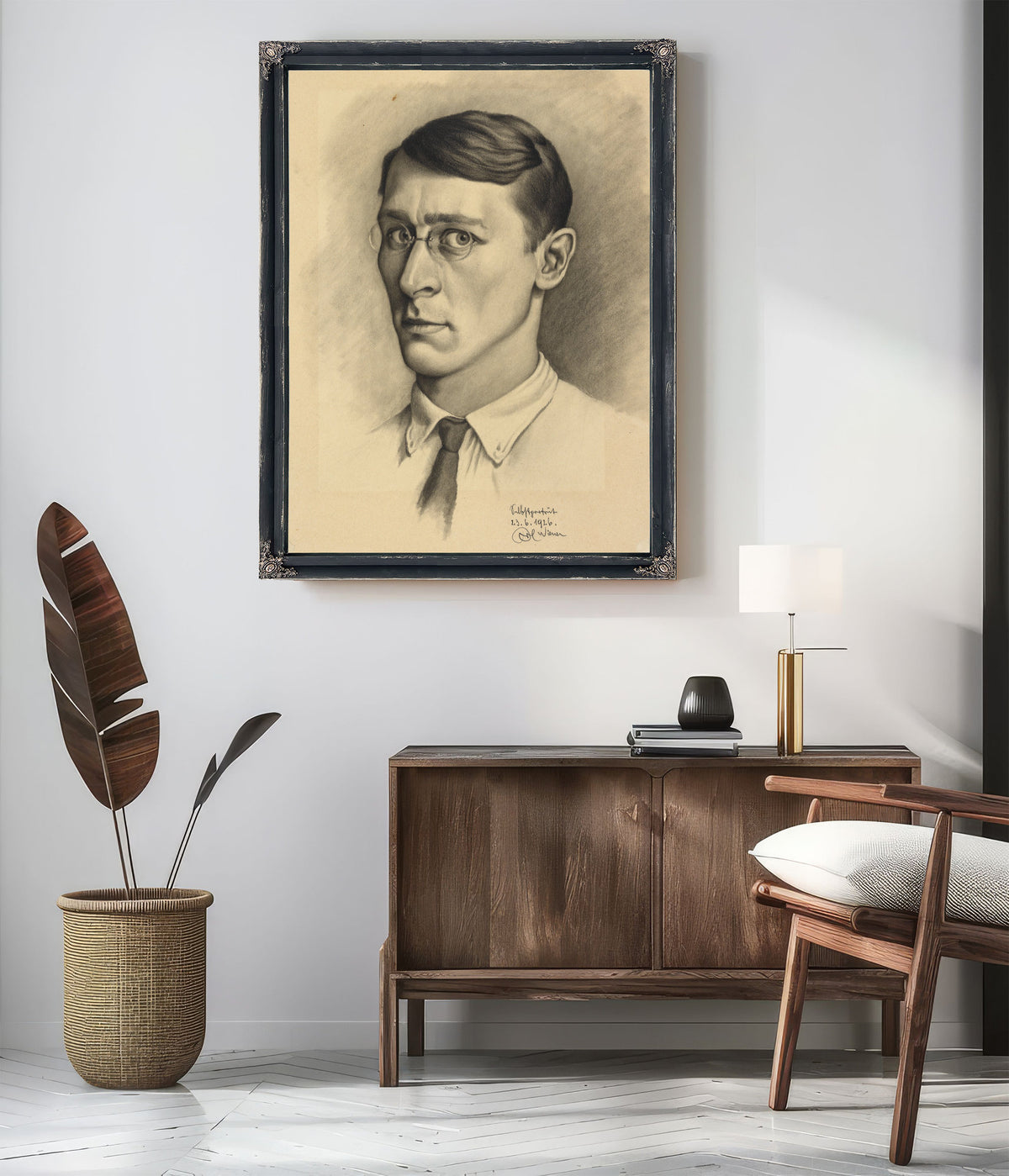 Selbstportrait By Karl Wiener