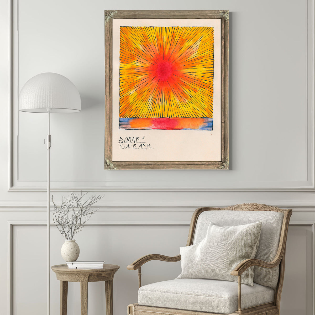 Sonne Around 1921 By Karl Wiener