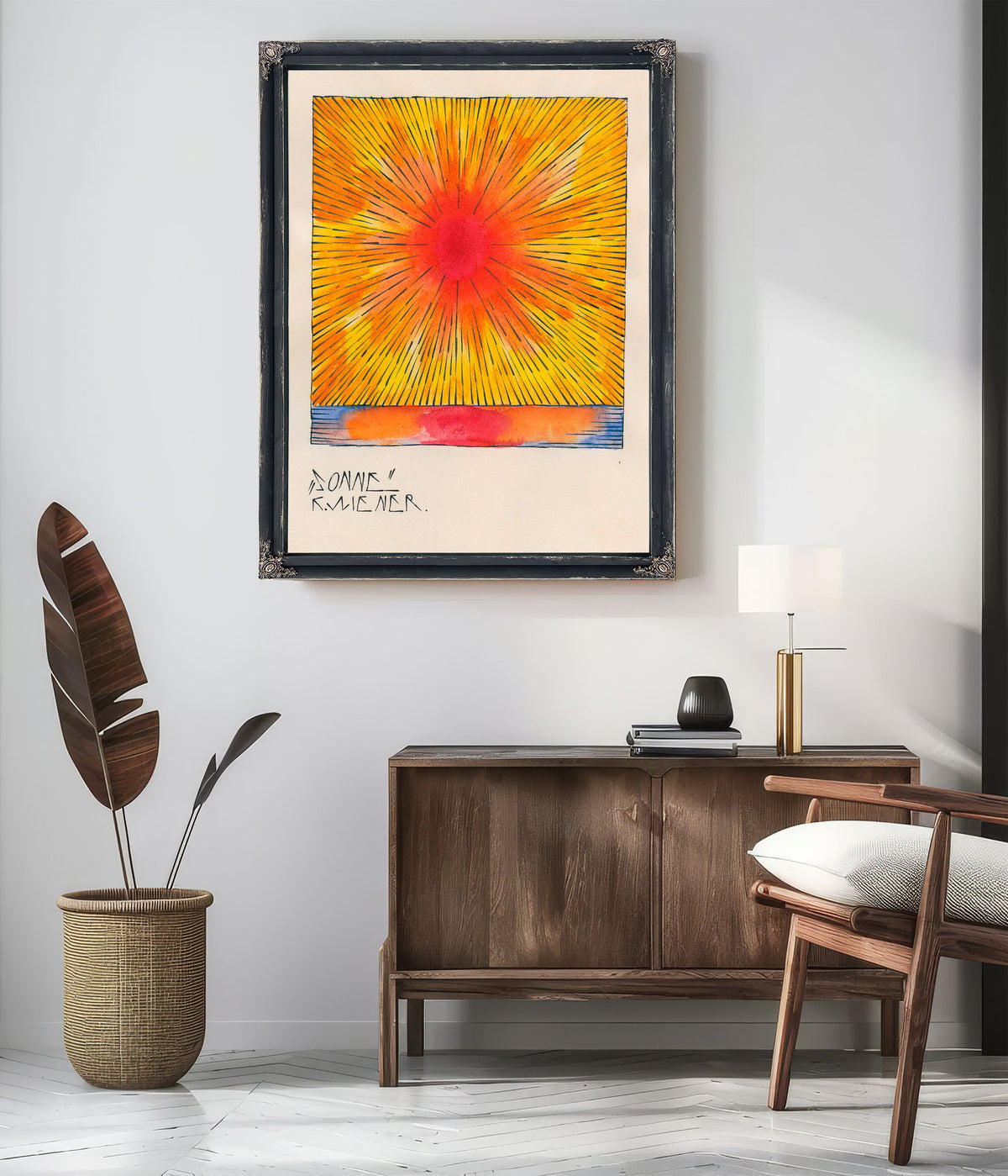 Sonne Around 1921 By Karl Wiener
