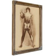 Stehender Mannlicher Akt By Karl Wiener