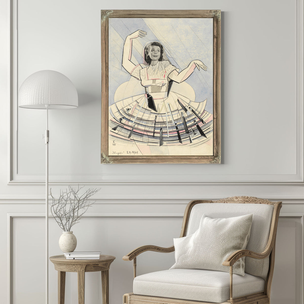 Tanzerin 1941 By Karl Wiener