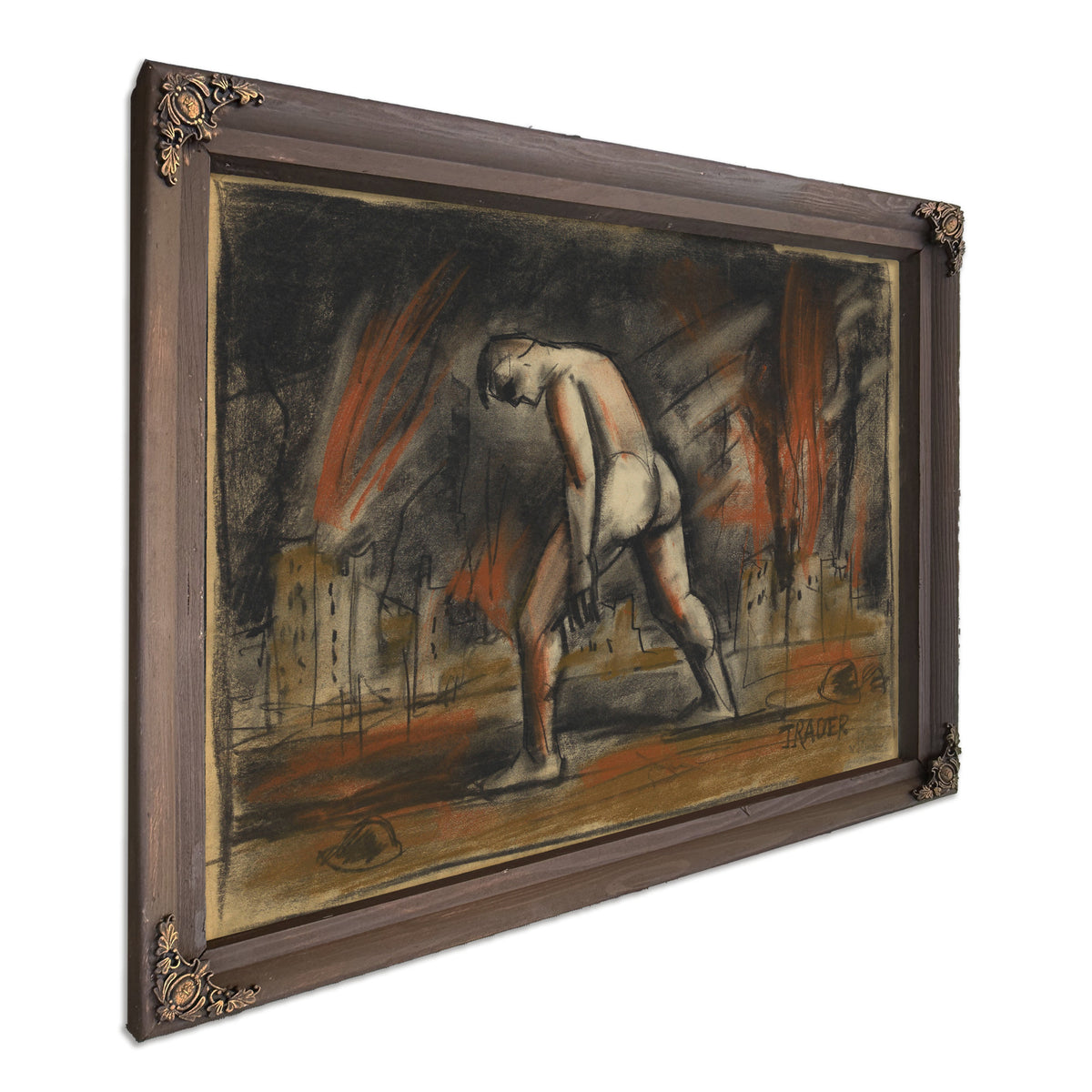 Trauer Around 1940 By Karl Wiener
