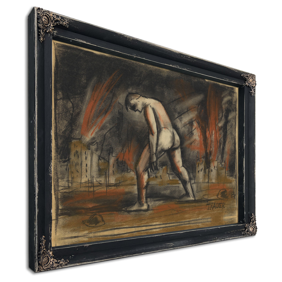 Trauer Around 1940 By Karl Wiener