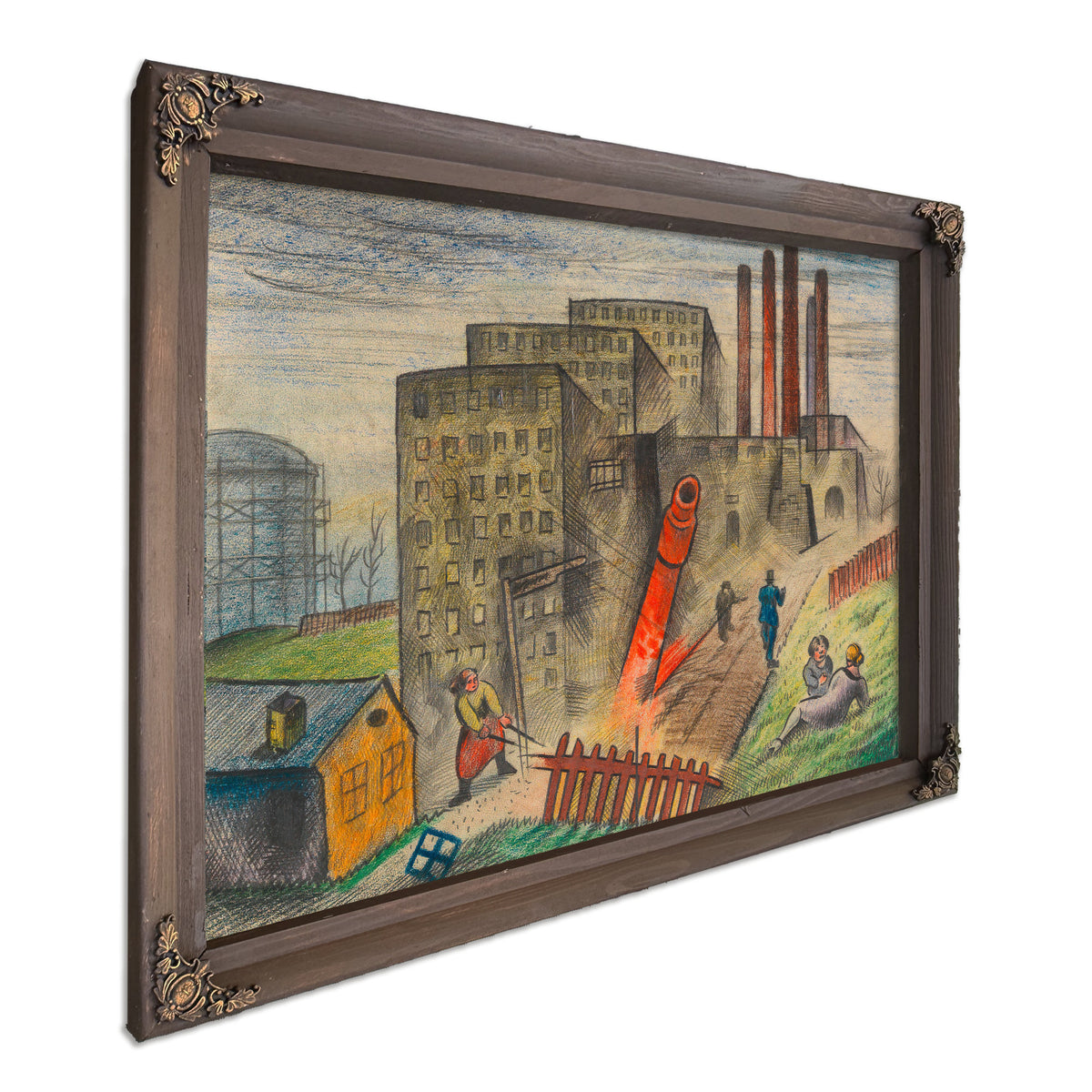 Vorstadt Iii 1926 By Karl Wiener