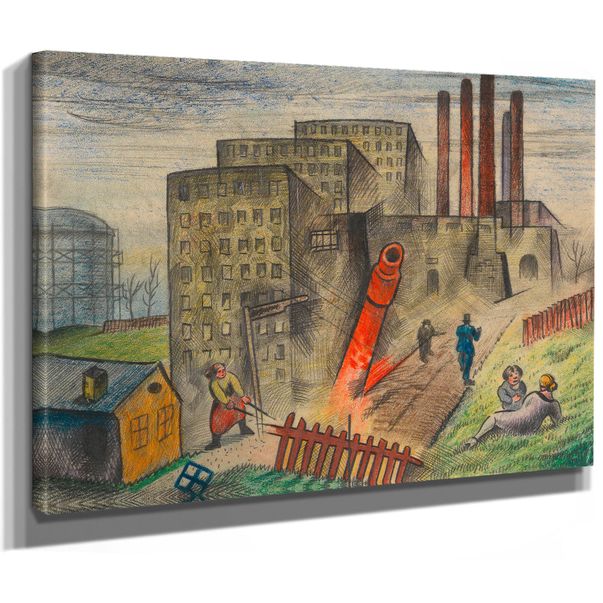 Vorstadt Iii 1926 By Karl Wiener