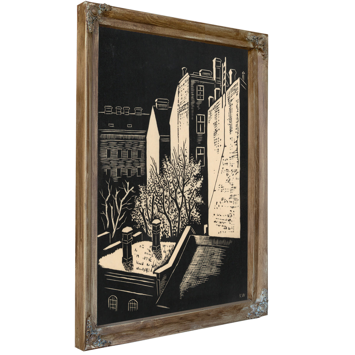 Vorstadtfruhling Around 1929 By Karl Wiener