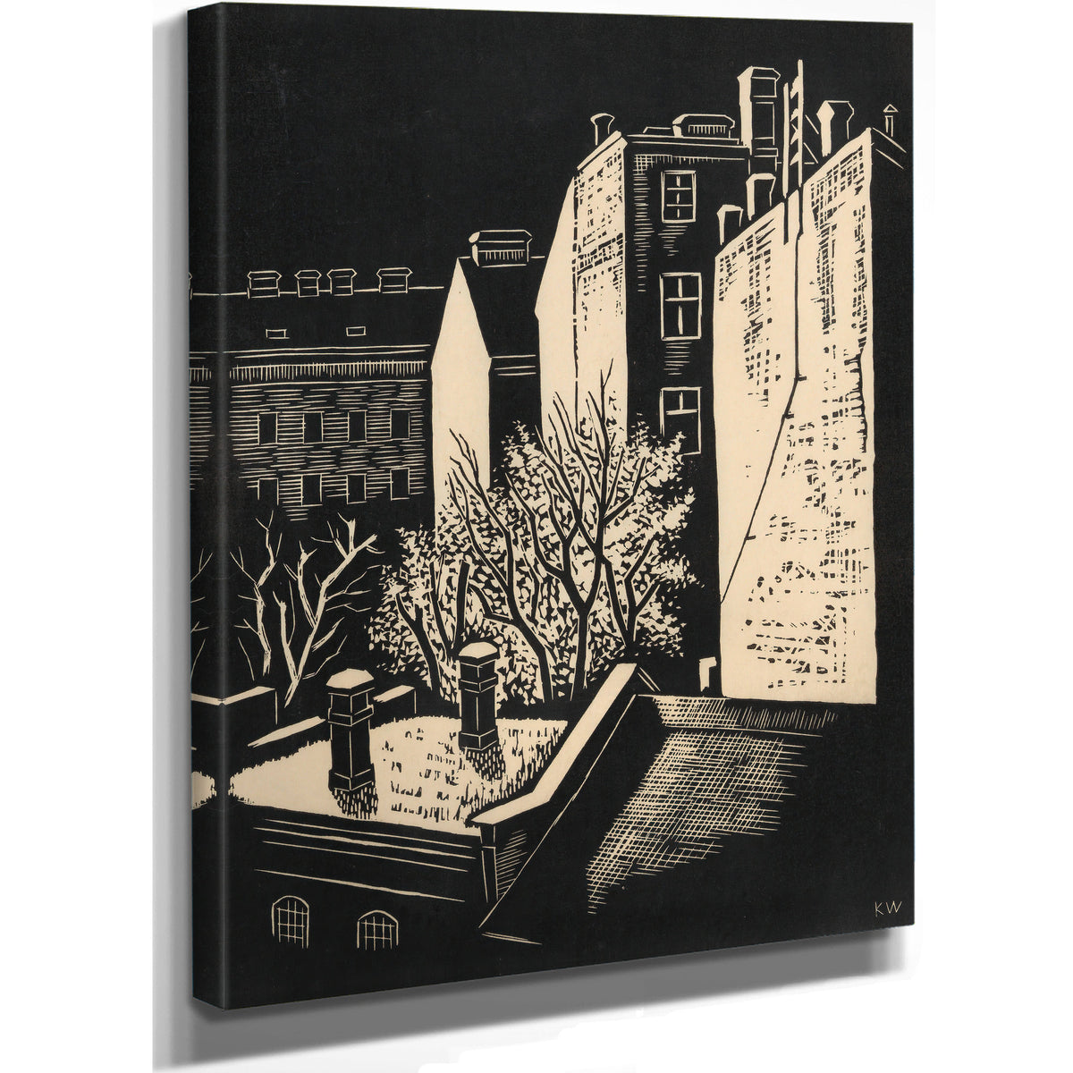 Vorstadtfruhling Around 1929 By Karl Wiener