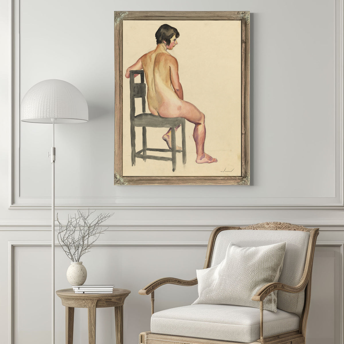 Weiblicher Akt Vi Ca 1926 By Karl Wiener