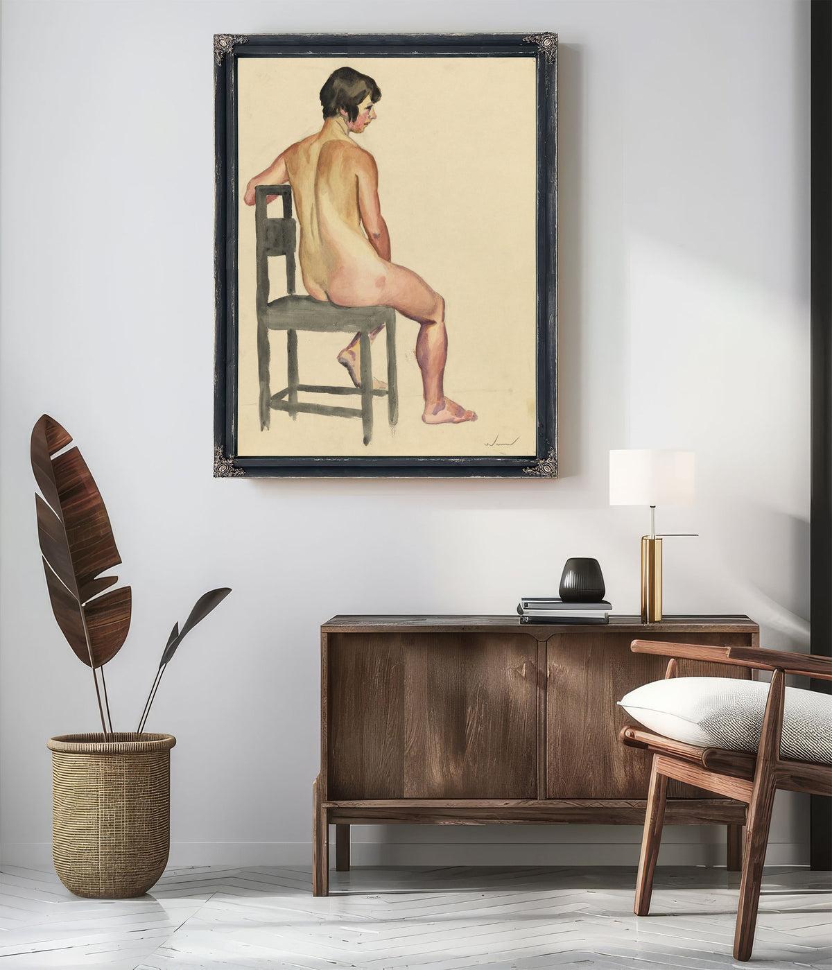 Weiblicher Akt Vi Ca 1926 By Karl Wiener