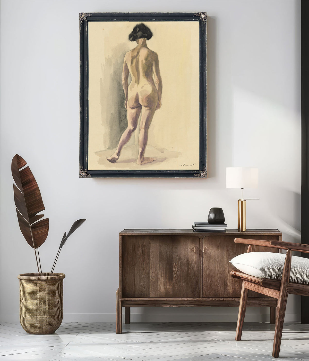 Weiblicher Akt Vii Ca 1926 By Karl Wiener